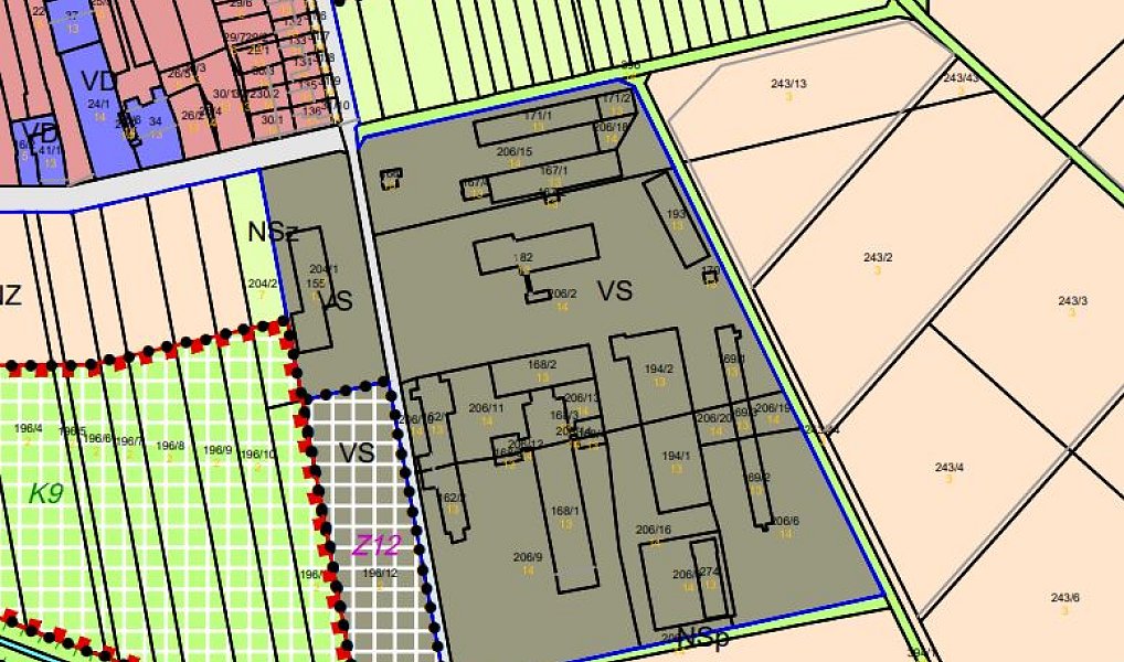 Prodej komerčního pozemku 4 824 m², Bystročice – náhled fotky 9