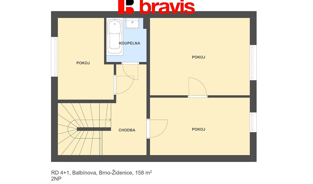 Prodej domu 158 m² s pozemkem 105 m², Brno – náhled fotky 7