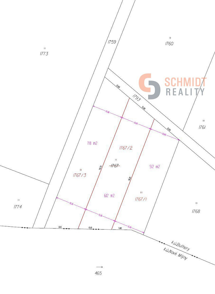 Prodej pozemku 1 843 m² – fotografie 2