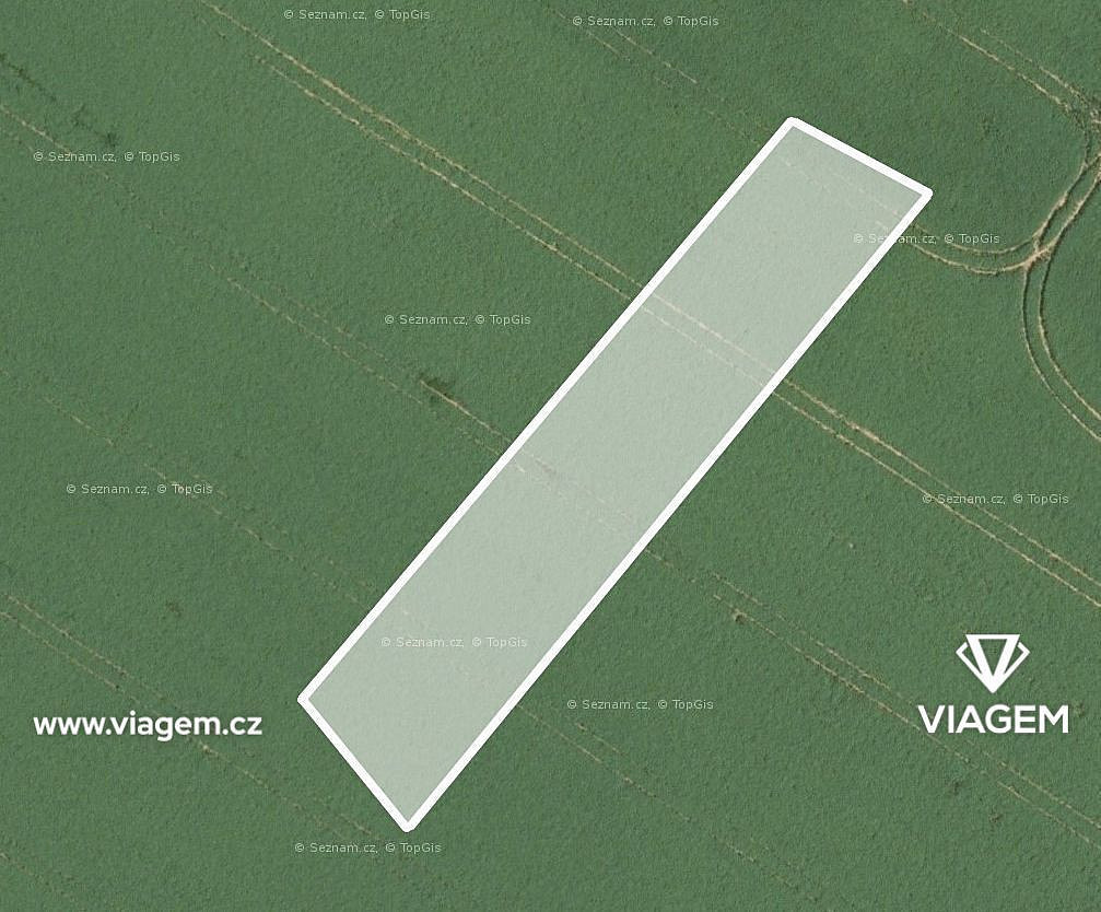 Prodej pole 1 543 m²