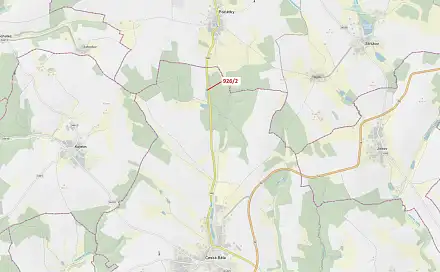 Dražba lesa 645 m², Česká Bělá
