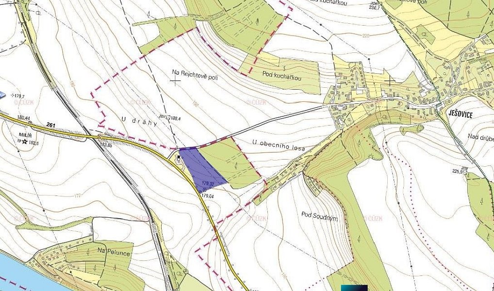 Pronájem pole 20 544 m², Štětí – náhled fotky 3