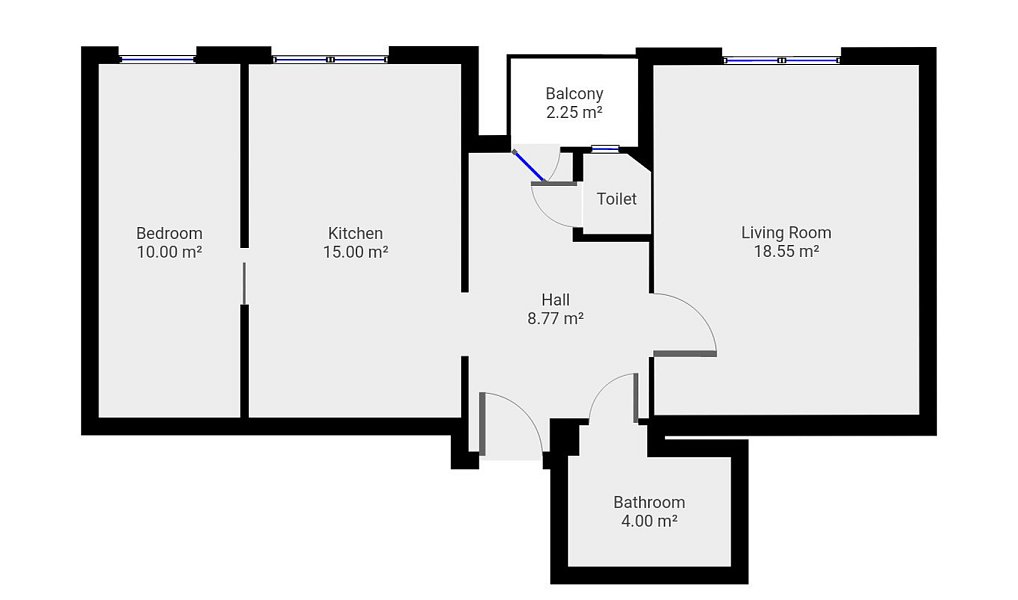 Pronájem bytu 2+1 64 m², Praha – náhled fotky 17