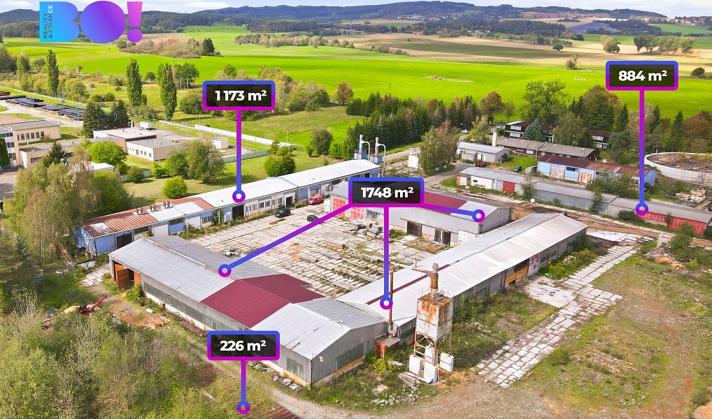 Prodej výrobních prostor 4 031 m², Pačejov – náhled fotky 3