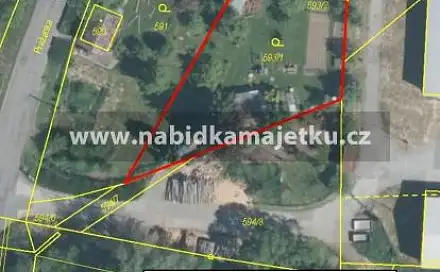 Prodej zahrady 1 231 m², Zlín