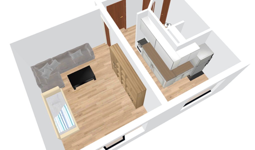 Pronájem bytu 1+1 40 m², Karviná – náhled fotky 2