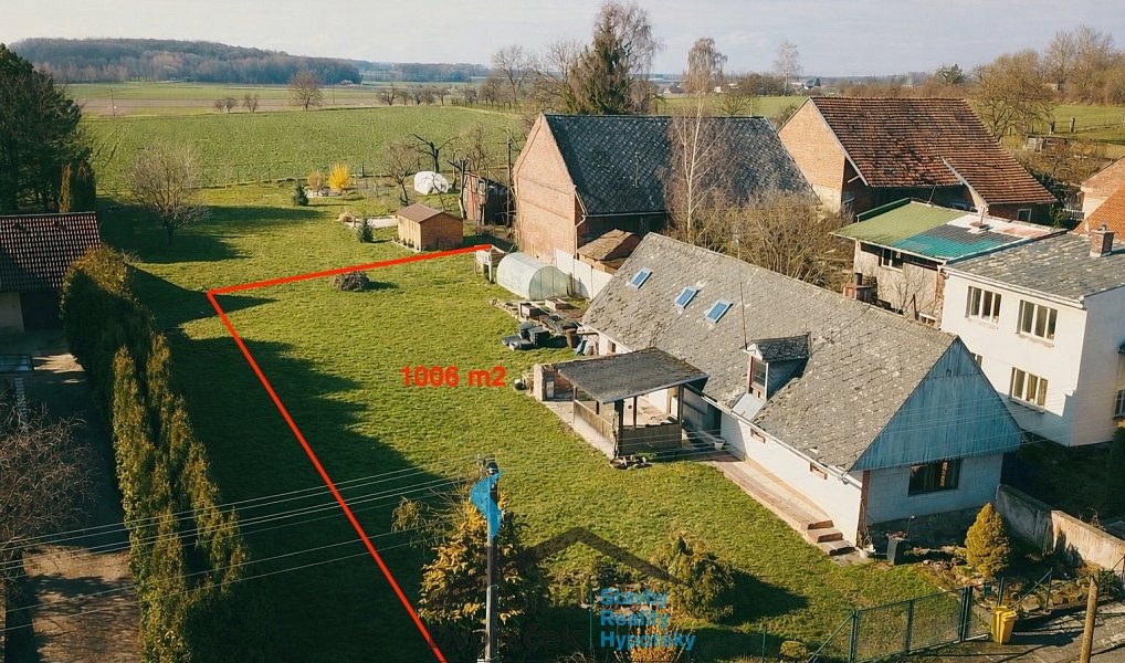 Prodej stavebního pozemku 1 006 m², Hněvčeves – náhled fotky 2