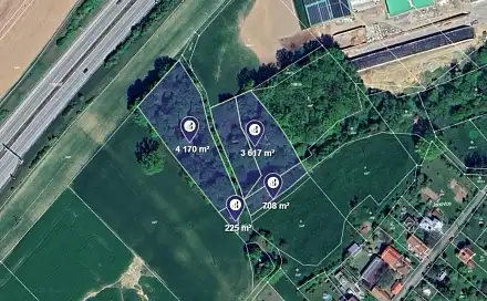 Prodej lesa 8 720 m², Olbramice, okres Ostrava-město