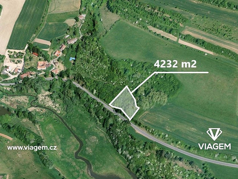 Zahrada 4 232 m², Podíl 49 % o výměře 2 069 m² – pohled 4
