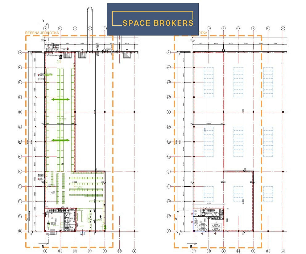Pronájem skladovacích prostor 1 095 m² – fotografie 3