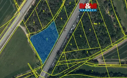Prodej lesa 3 361 m², Pardubice - Trnová