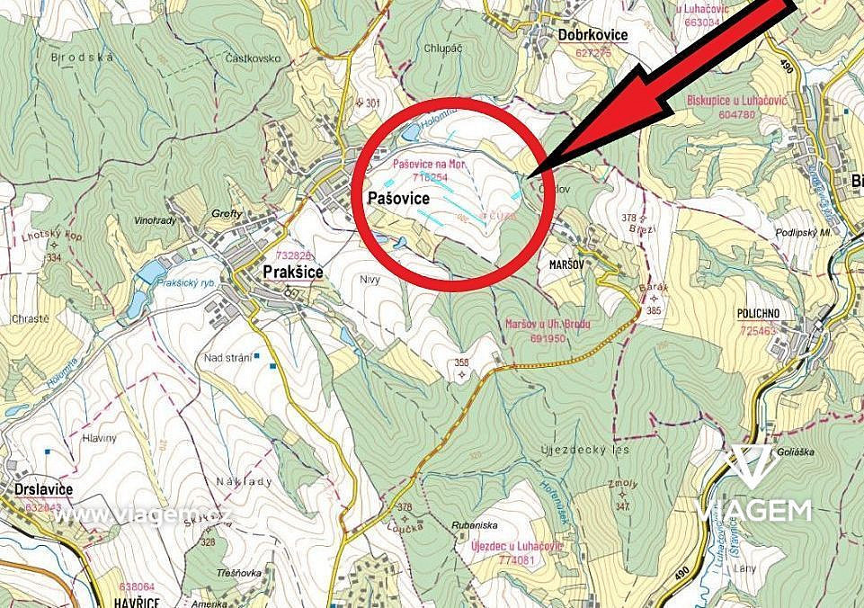 Prodej pole 6 436 m² – fotografie 4