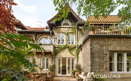 Prodej domu 324 m² s pozemkem 546 m², Tichá, Praha 5 - Smíchov