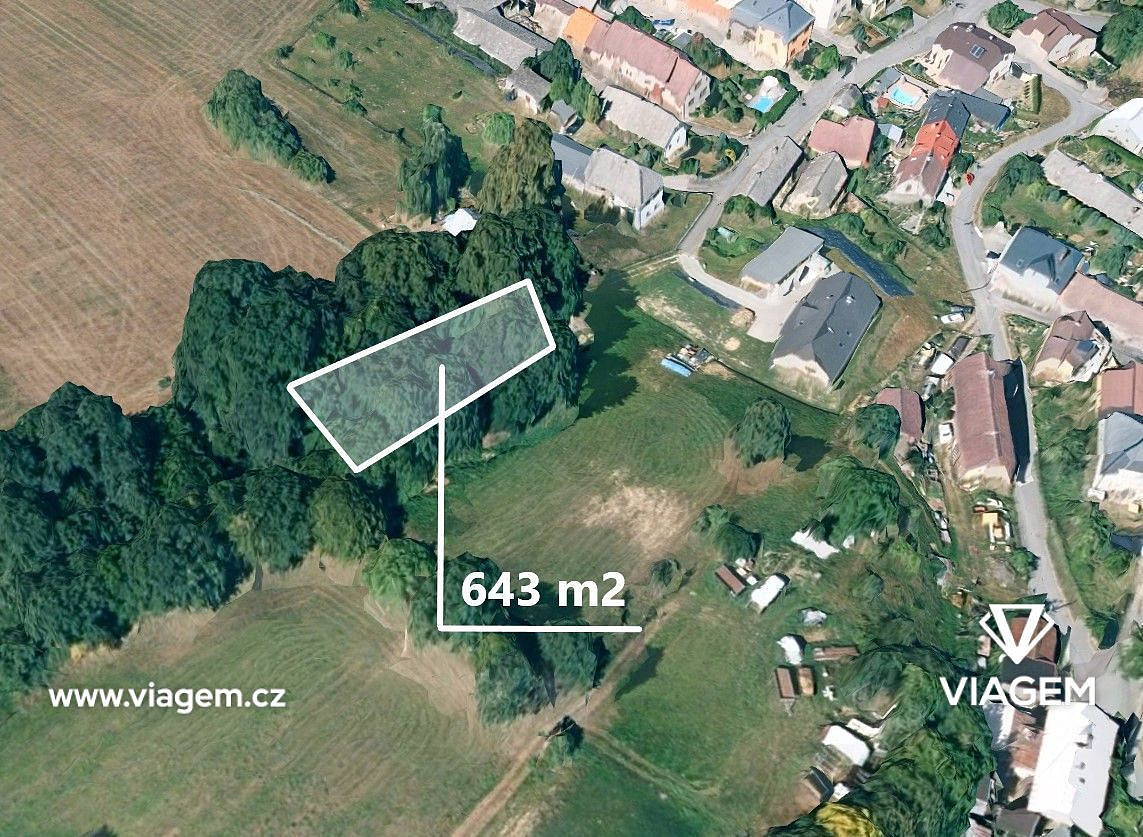 Prodej zahrady 643 m² – fotografie 3