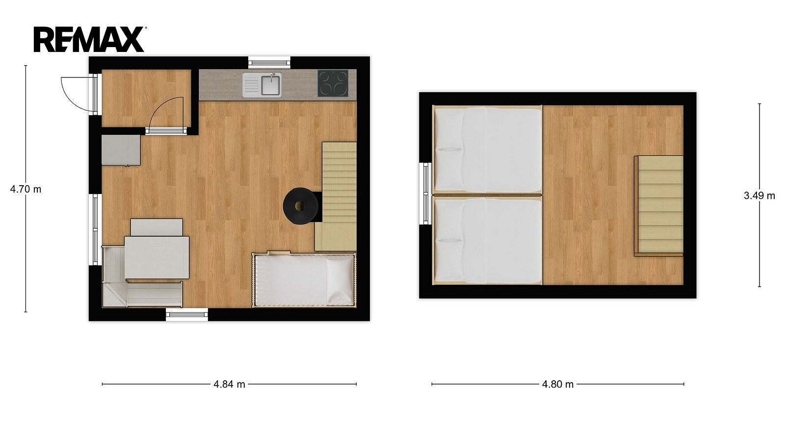 Prodej chaty/chalupy 44 m² s pozemkem 549 m² – pohled 4