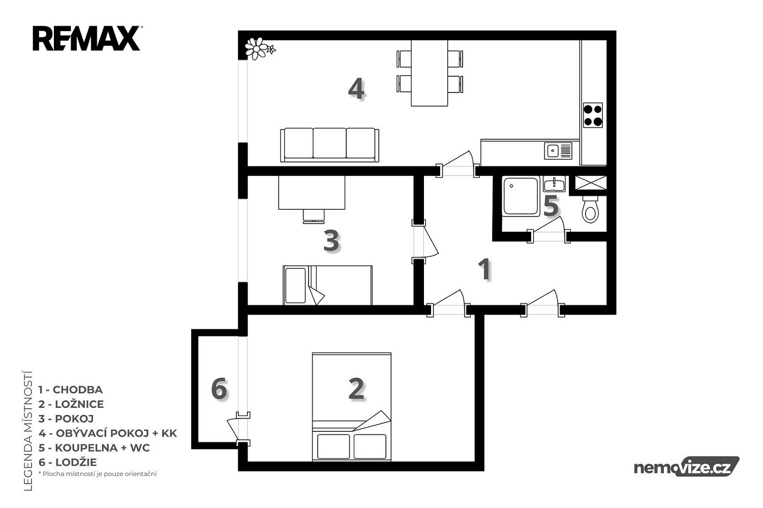 Prodej bytu 3+kk 64 m² – fotografie 4