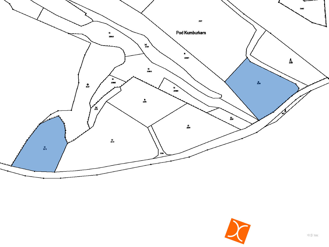 Prodej zahrady 886 m² — photo 2