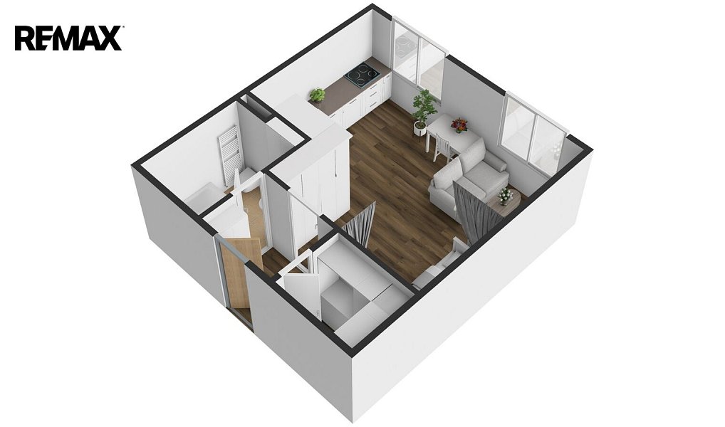Pronájem bytu 1+kk 30 m², Klecany – náhled fotky 22