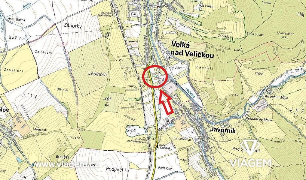 Prodej stavebního pozemku 27 m², Velká nad Veličkou – náhled fotky 3