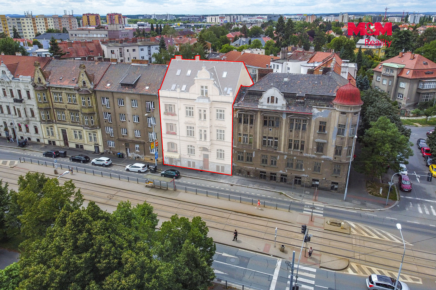 Pronájem bytu 1+kk 23 m² - Widok 2