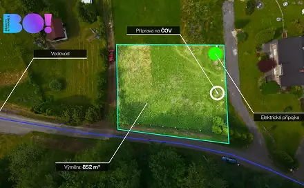 Prodej stavebního pozemku 852 m², Chotěbuz, okres Karviná