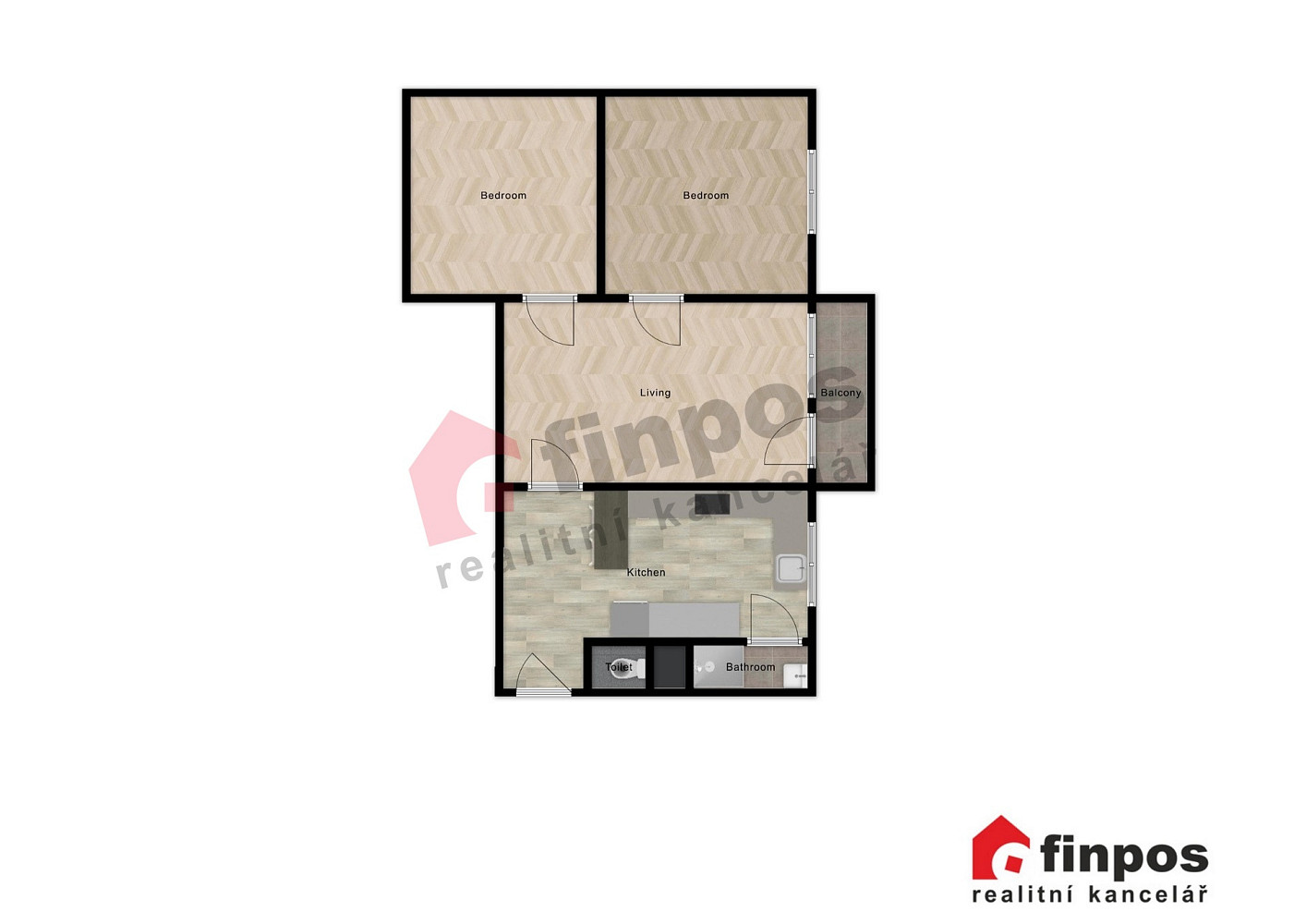 Pronájem bytu 3+1 65 m² – fotografie 5