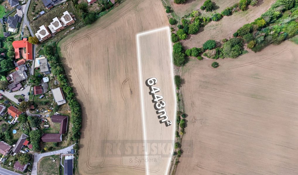 Prodej stavebního pozemku 6 520 m², Rudolfov – náhled fotky 4