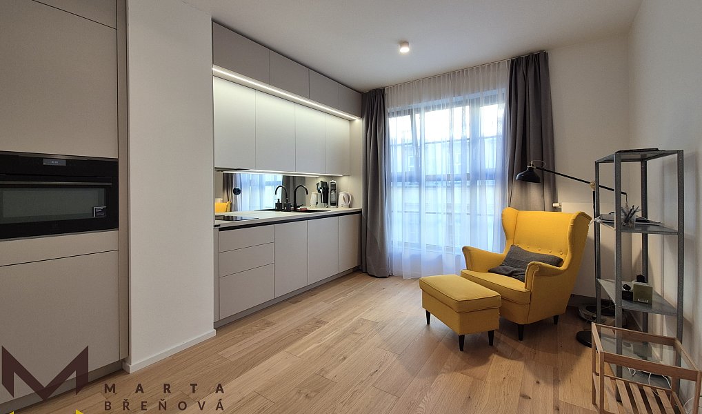 Pronájem bytu 1+kk, 21 m², Zábrdovice - Brno-město, Brno