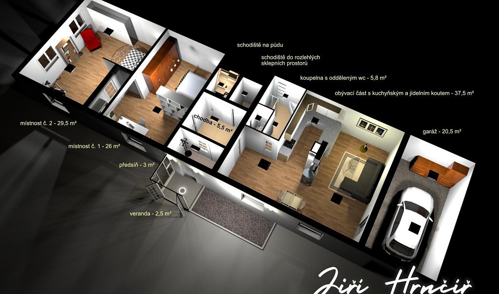 Prodej domu 127 m² s pozemkem 2 842 m², Úněšov – náhled fotky 19