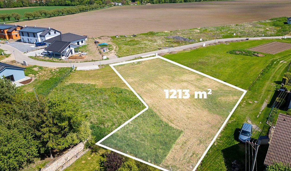 Prodej stavebního pozemku 1 213 m², Dubany – náhled fotky 5