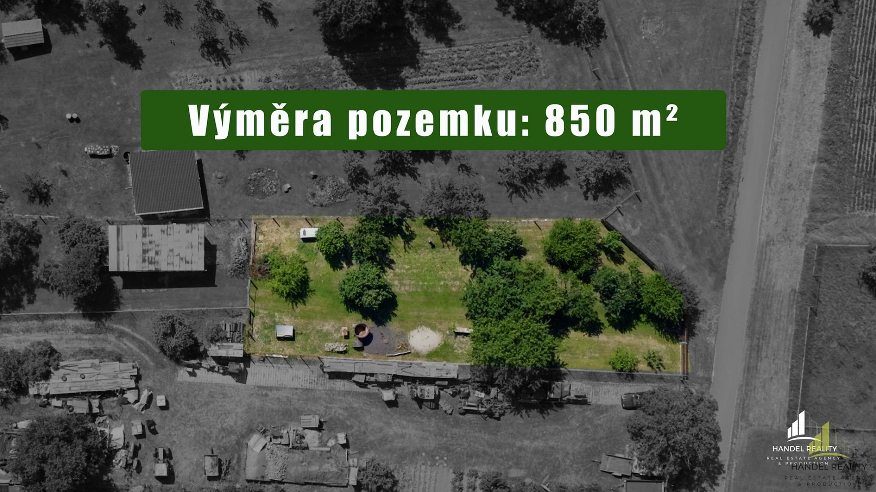 Prodej stavebního pozemku 850 m²