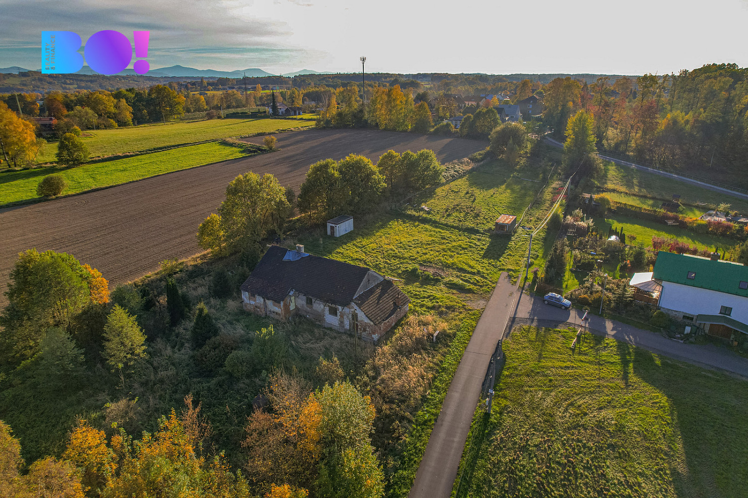 Dům – Albrechtice, Zadky – pohled 5