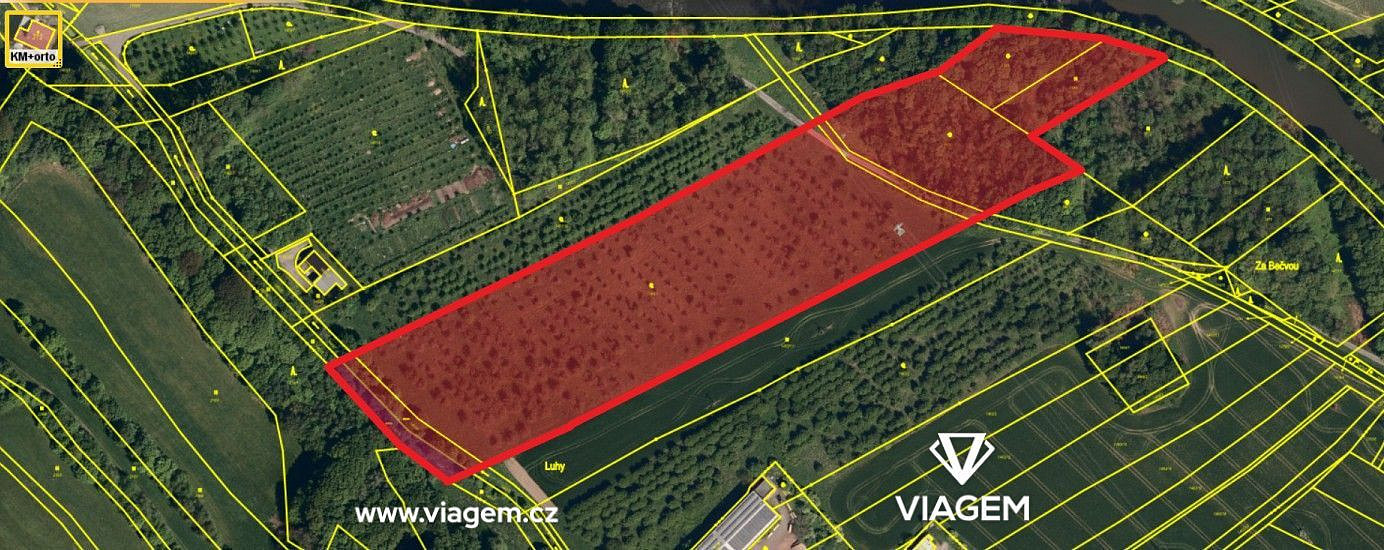 Zahrada 34 070 m², Podíl 18 % o výměře 5 310 m²