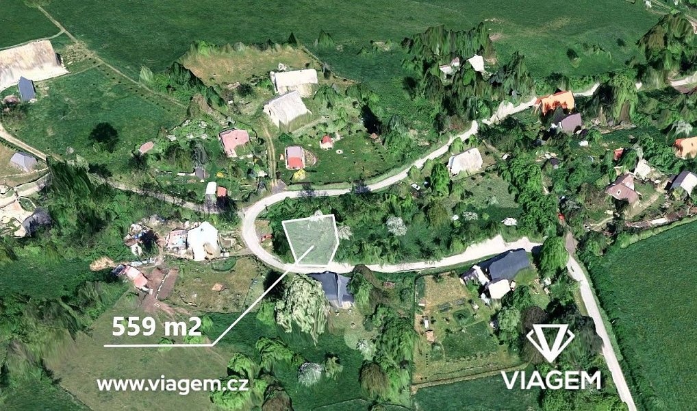 Prodej zahrady 372 m², Heřmanov – fotka 1 z 5