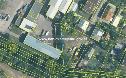 Prodej zahrady 39 m², Bystřice pod Hostýnem, okres Kroměříž