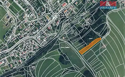 Prodej louky 3 043 m², Lhota u Vsetína, okres Vsetín