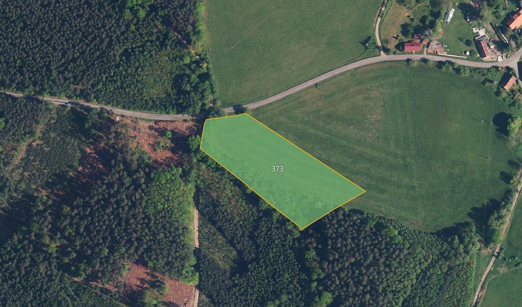 Prodej pozemku, 16940 m², Rychnov nad Kněžnou, Borohrádek
