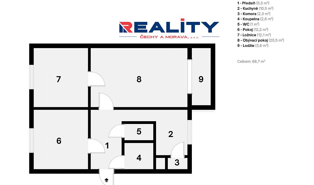 Pronájem bytu 3+1 68 m², Svitavy – náhled fotky 9