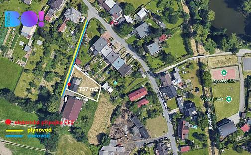 Prodej stavebního pozemku 757 m², Malostranská, Ostrava - Polanka nad Odrou