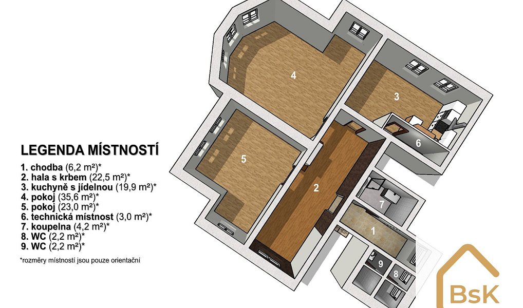 Prodej bytu 3+kk 125 m², Jablonec nad Nisou – náhled fotky 2