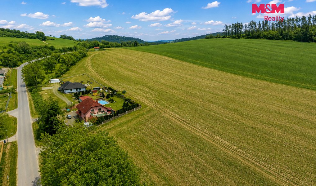 Prodej stavebního pozemku 1 233 m², Krásná Hora nad Vltavou – náhled fotky 9