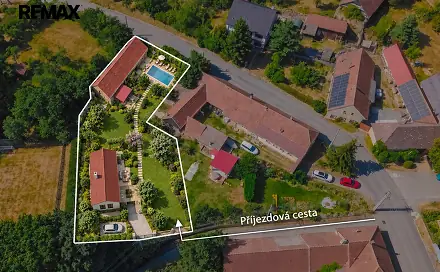 Prodej stavebního pozemku 1 600 m², Benetice, okres Třebíč