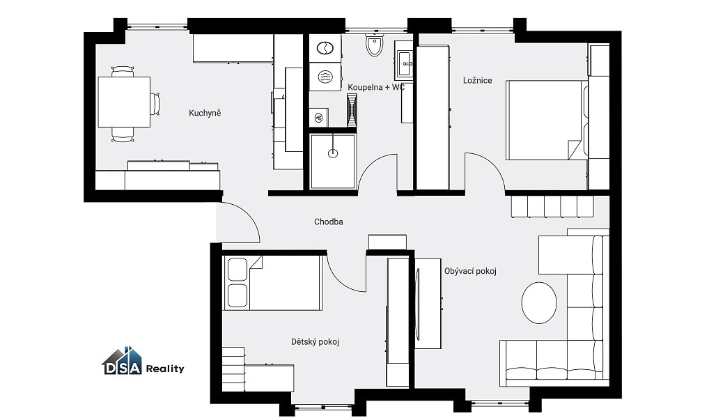 Prodej bytu 3+1 89 m², Liberec – náhled fotky 24
