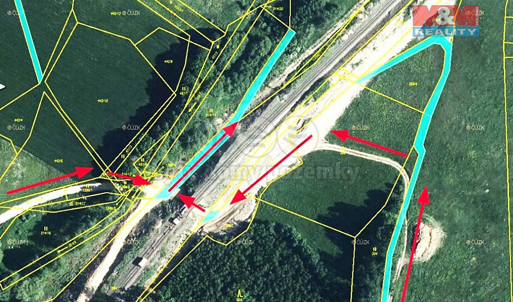 Prodej louky 9 138 m², Heřmaničky – náhled fotky 4