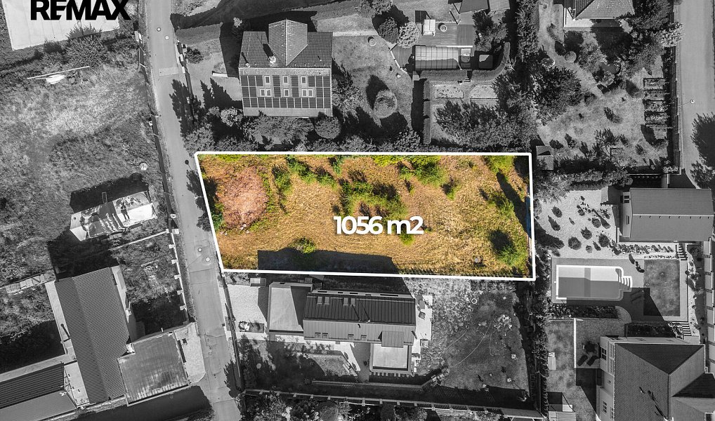 Prodej stavebního pozemku 1 056 m², Psáry – náhled fotky 3