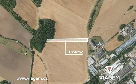Prodej pole 1 849 m², Kuřim, okres Brno-venkov