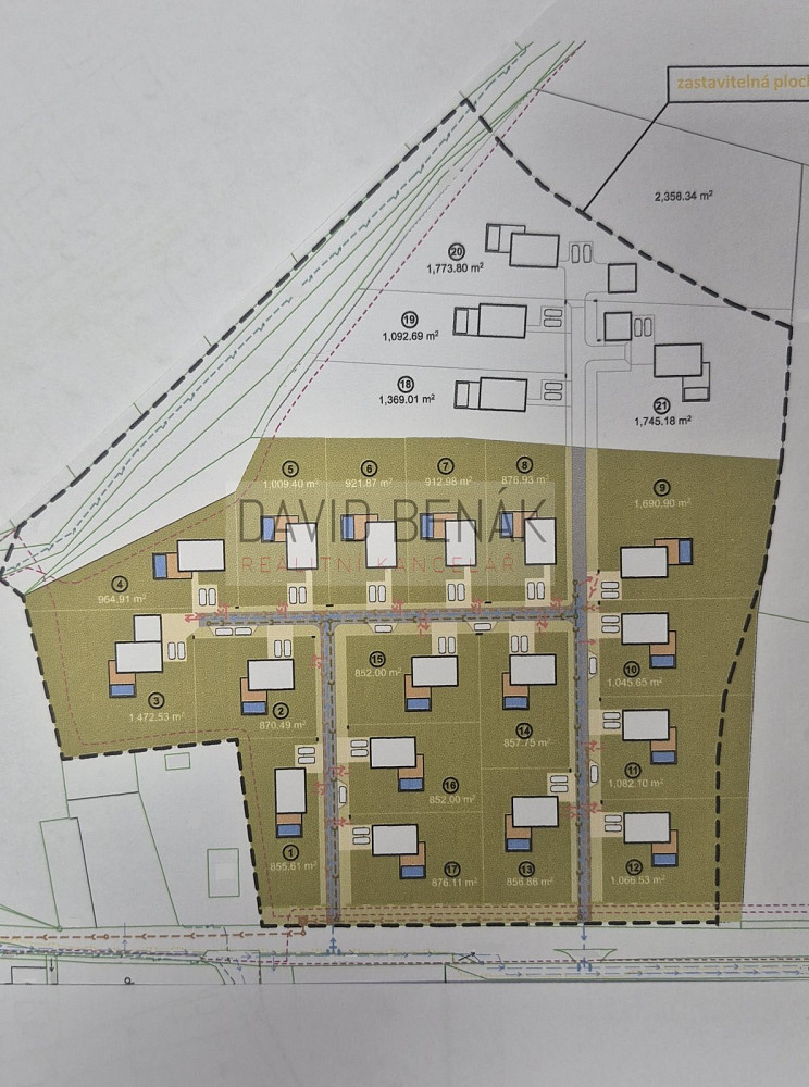 Prodej stavebního pozemku 850 m² — photo 4