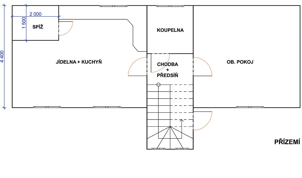 Prodej domu 140 m² s pozemkem 224 m², Ledce – náhled fotky 12