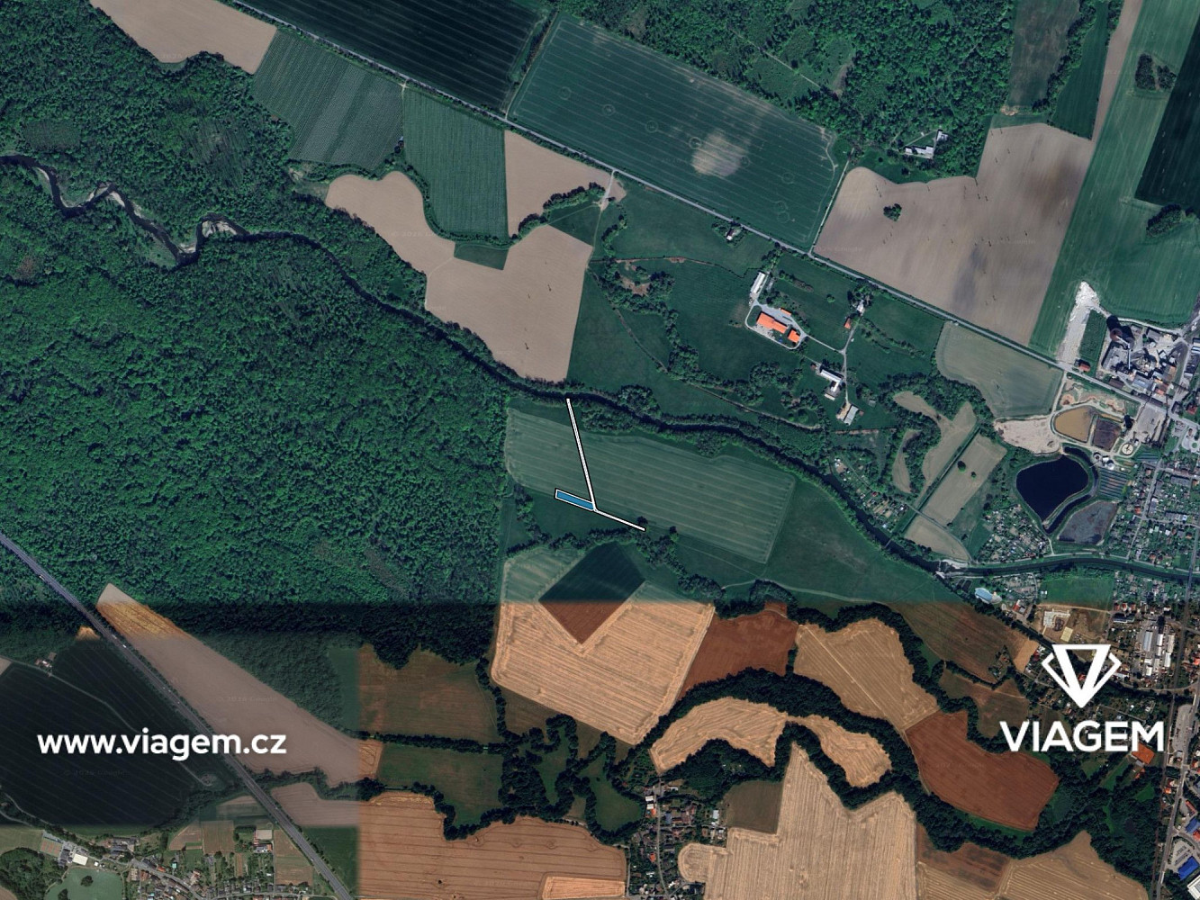 Prodej pole 516 m² – fotografie 3