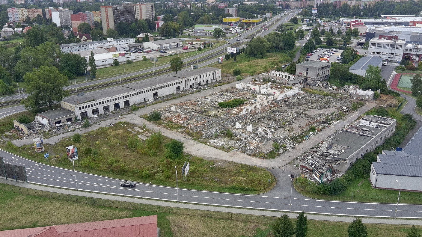 Pozemky pro komerční výstavbu 28.014m² - Ostrava - Moravská Ostrava – pohled 2